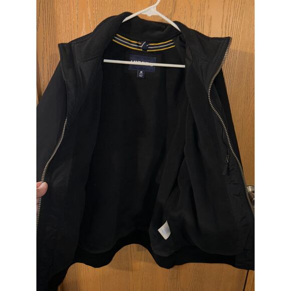 Lands’ End men’s winter coat jacket black full zip (size medium 38-40) - Picture 7 of 8